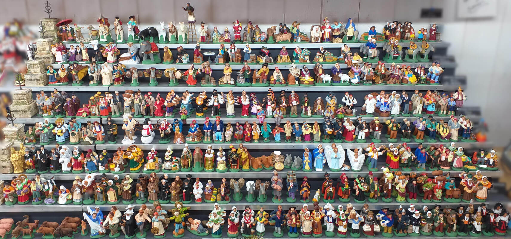 santons ESCOFFIER à la boutique des santons d'aigues-Mortes 